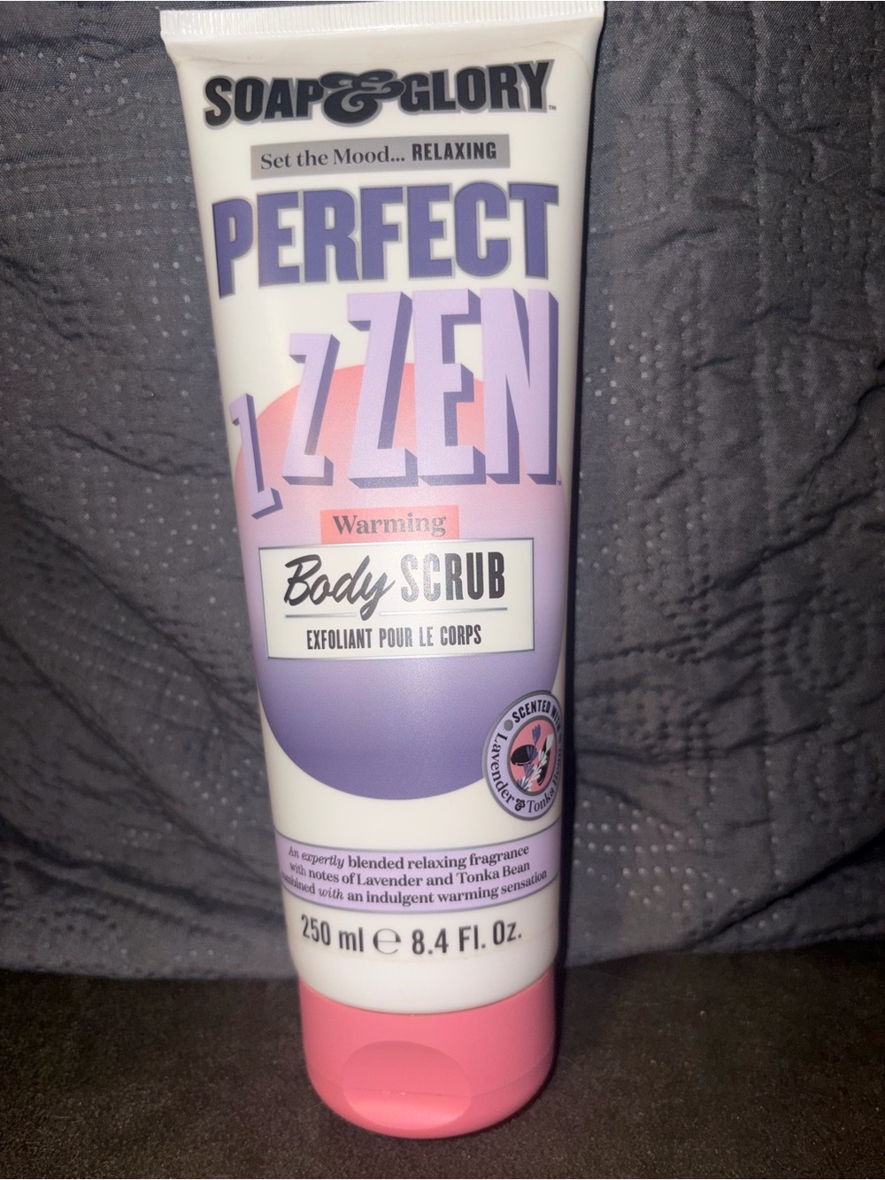 Soap & Glory Lavender-Pink Perfect Zzen Warming Body Scrub